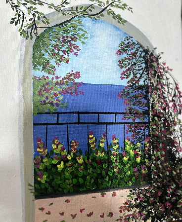 Canvas painting