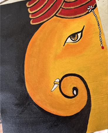 Canvas painting