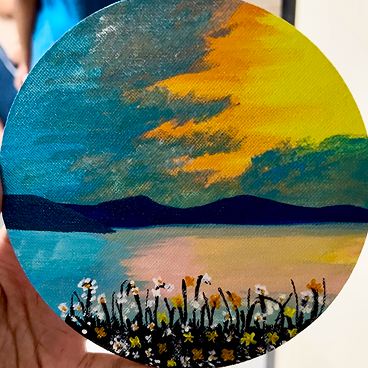 Canvas painting