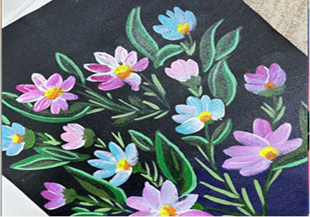 Canvas painting