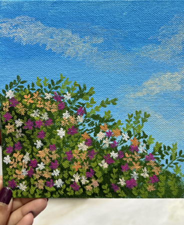 Canvas painting