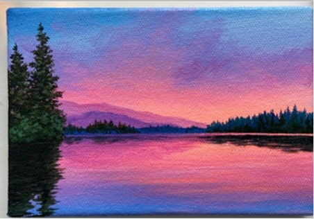 Canvas painting
